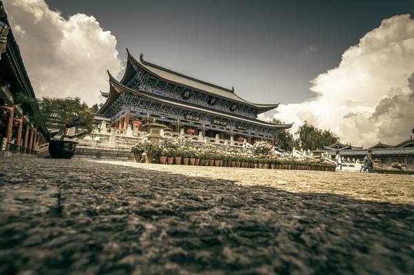 木府,丽江历史传承建筑标志,见证了丽江的文化