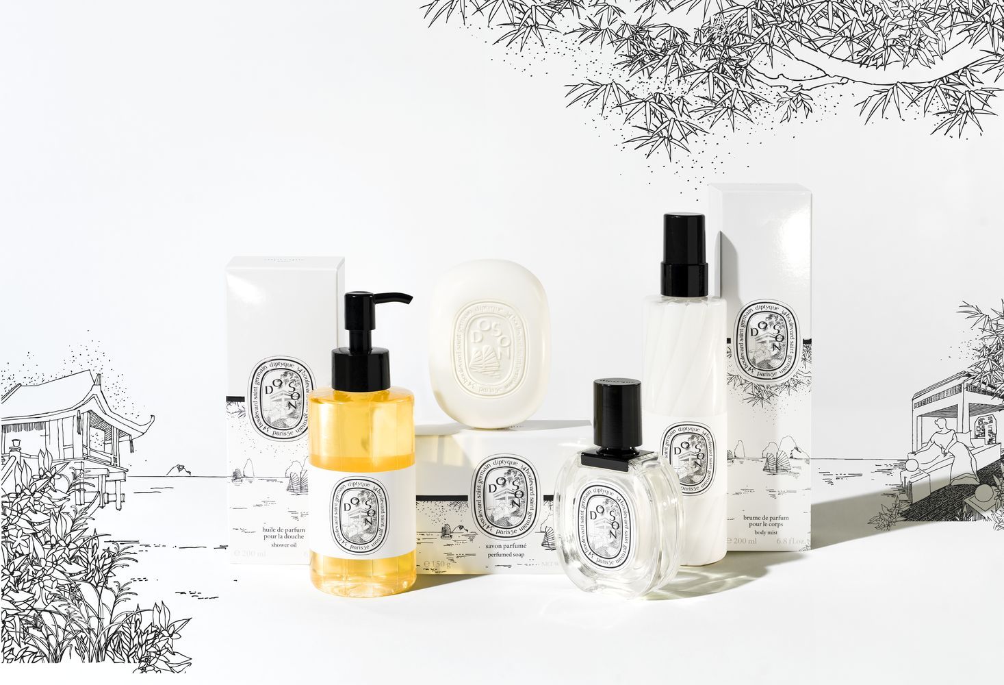 沐浴油的晚香玉花香则更浓郁一些,在蒸气加润下展现奢华氛围.