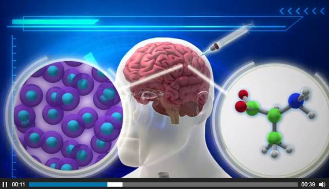第一步，向患者大脑注射氨基酸及干细胞 图自Star 2新闻网