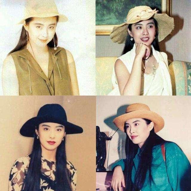 王祖贤是真正的帽子控，早期戴的帽子如今街拍和秀场也流行