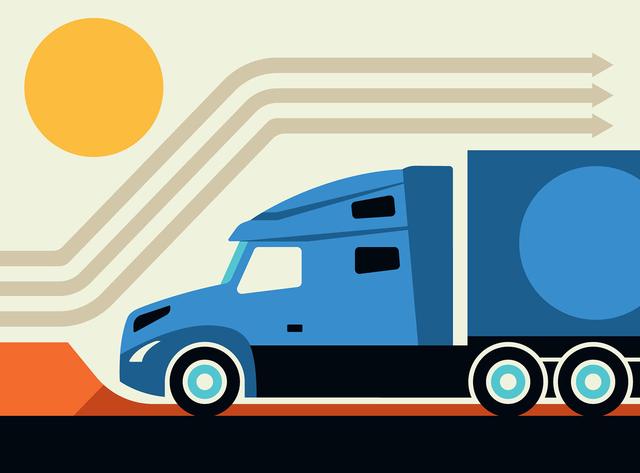 空调、冰箱、微波炉全都有,卧铺106cm宽, <wbr>沃尔沃长头卡车VNL介绍