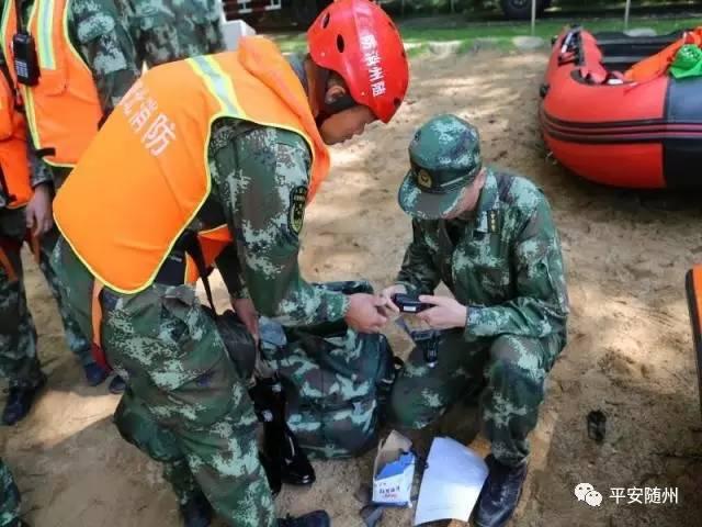 实战演练：随州消防支队开展抗洪抢险实战拉动演练