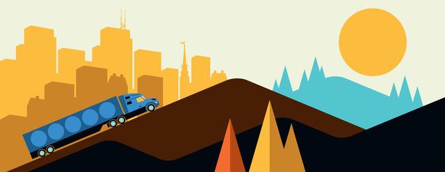 空调、冰箱、微波炉全都有,卧铺106cm宽, <wbr>沃尔沃长头卡车VNL介绍