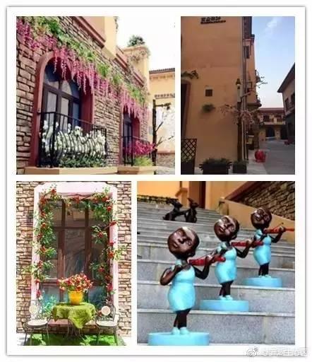 西安浐灞生态区的世园罗曼小镇 异域风情仿佛在欧洲