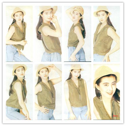 王祖贤是真正的帽子控，早期戴的帽子如今街拍和秀场也流行