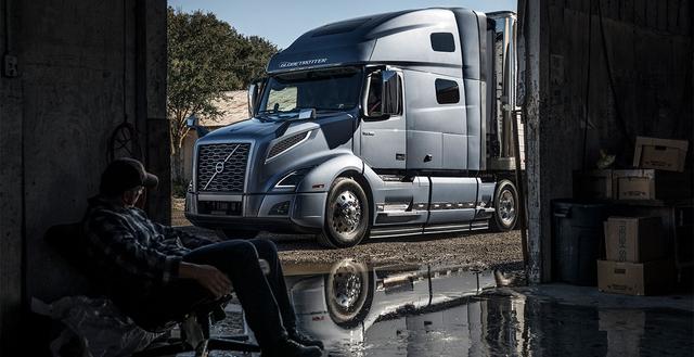 空调、冰箱、微波炉全都有,卧铺106cm宽, <wbr>沃尔沃长头卡车VNL介绍