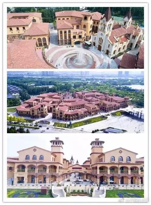 西安浐灞生态区的世园罗曼小镇 异域风情仿佛在欧洲