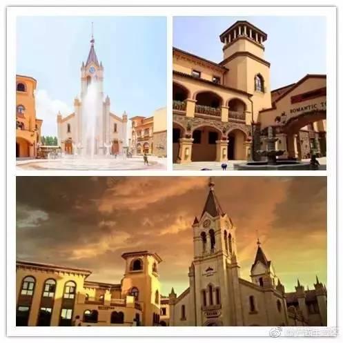西安浐灞生态区的世园罗曼小镇 异域风情仿佛在欧洲