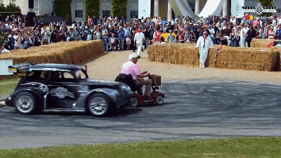 让百年来所有传奇赛车继续奔跑!白宁带您逛古德伍德速度节
