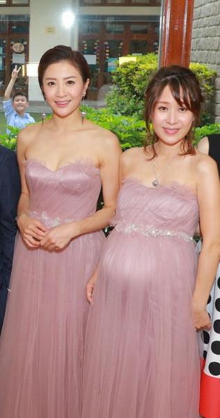 孙耀威陈美诗大婚,而其中一伴娘居然是临产期孕妇!