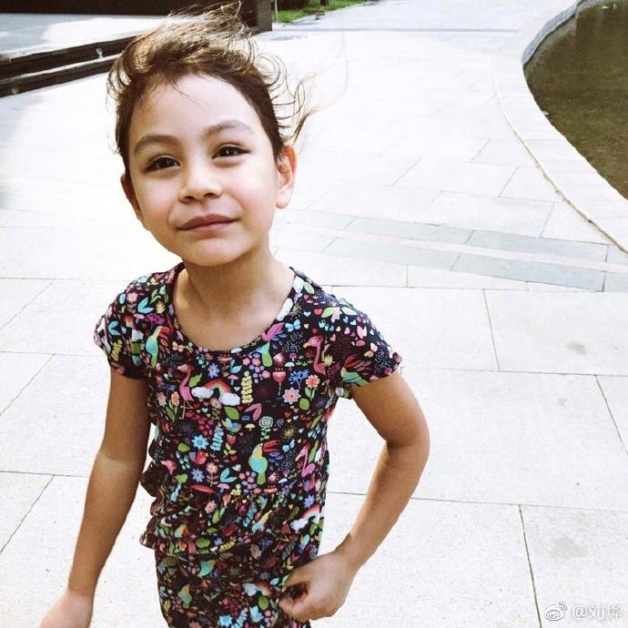 刘烨女儿霓娜跳芭蕾,眼神和气质太惊艳了!