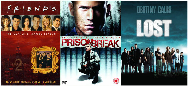三大启蒙美剧：《老友记》《越狱》《迷失》