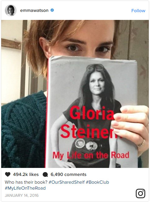 你可以没有艾玛·沃特森的人生,但必须有她的书单