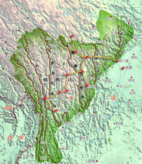 人类起源于横断山脉-谭老师地理工作室