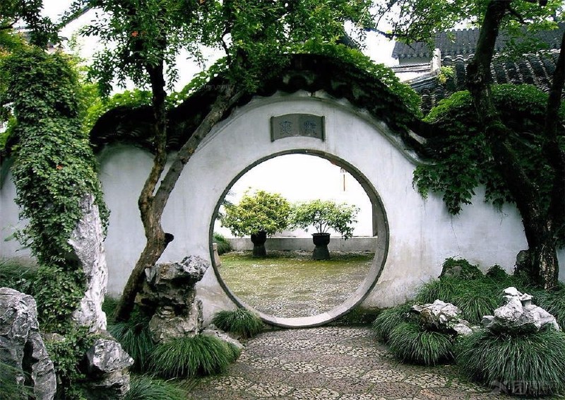 ▽▽▽ 中国院子, 以一种文人造园的心态, 在"门,庭,巷,院"中锻造出
