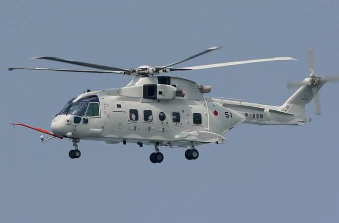 　　日本海上自卫队的EH-101/AW-101直升机