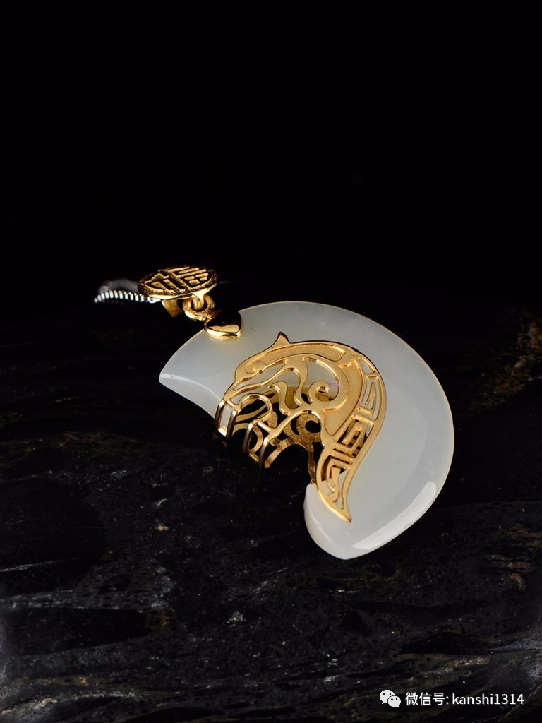 黄金无价 金镶玉