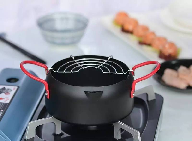 省油、利落、不溅油,它让炸东西如此省心