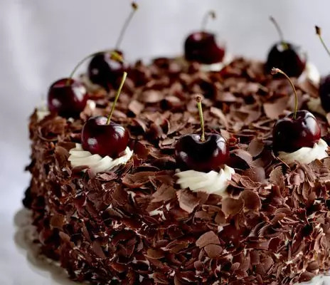 香甜软糯的黑森林蛋糕