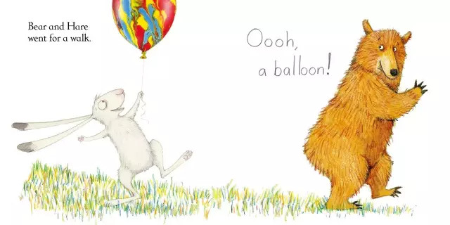 Bear &amp; Hare,by Emily Gravett,Illustrated by: Emily Gravett