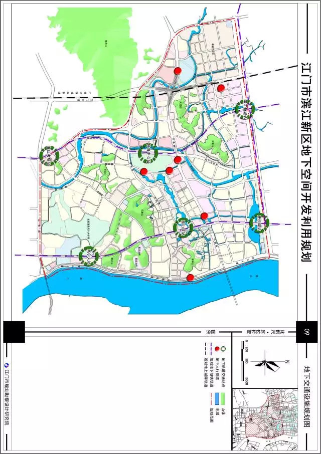 曝光江门地铁来了滨江新区已规划3条地铁线