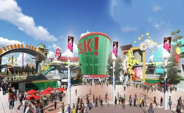 红光山丝绸之路欢乐大世界将于后年开业,新疆人可以去巨型游乐场撒欢