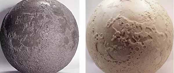 路飞的月球照片（微博@池塘之底）