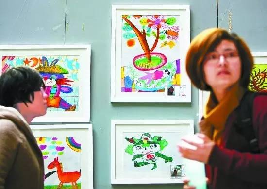 《我们的世界》孤独症儿童美术作品展