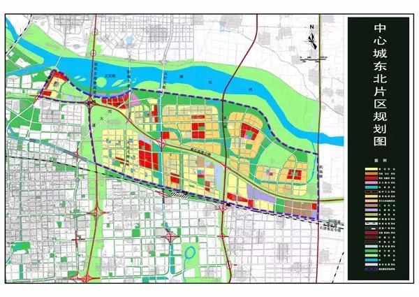 日前,石家庄市城乡规划局公布了中心城区东北片区规划.