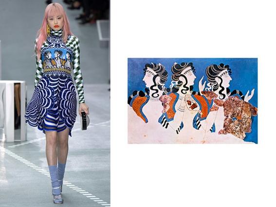 将名画穿在身上:以画作为灵感的服装设计 哪些服装设计的作品是以经典名画做为灵感的?