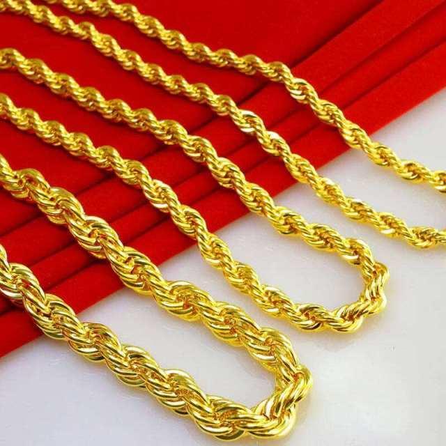 项链常见款式大集合(史上最全) 麻绳链