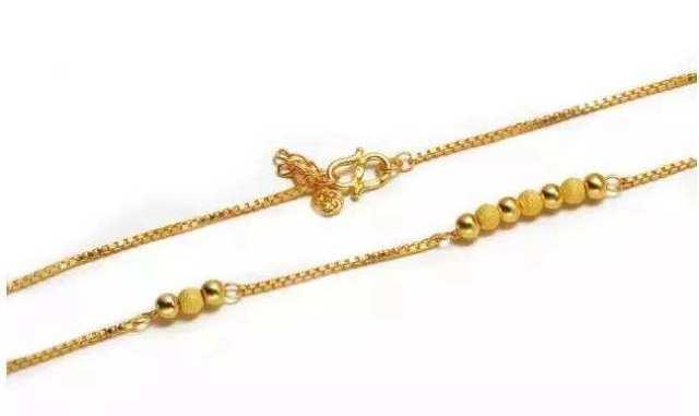 项链常见款式大集合(史上最全) 间珠盒仔链