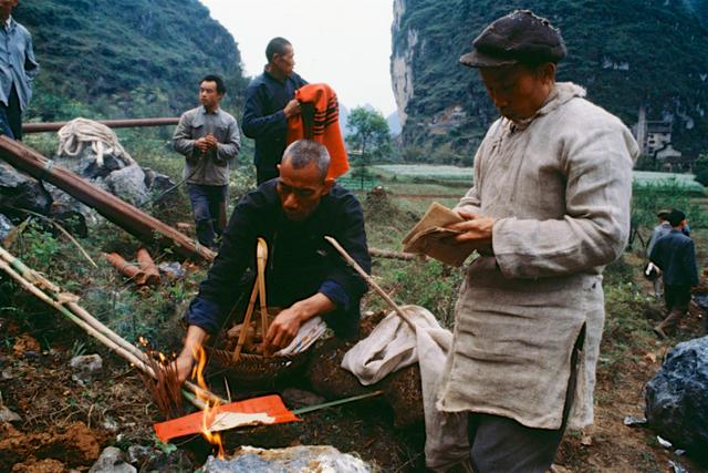 老照片:生活在阳朔 wbr1980年
