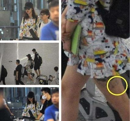 柳岩身上的三处纹身，每一处背后都是有故事