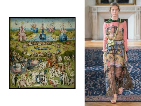 将名画穿在身上:以画作为灵感的服装设计 哪些服装设计的作品是以经典名画做为灵感的?