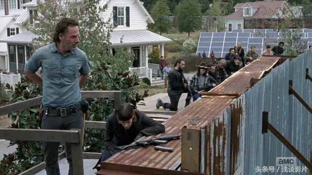 《行尸走肉》第七季16集本季终：垃圾城寨叛变，萨沙自杀变丧尸
