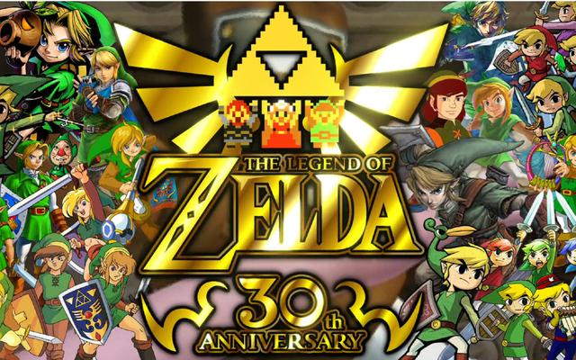 今年是塞尔达传说30周年庆
