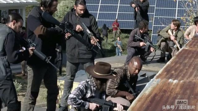 《行尸走肉》第七季16集本季终：垃圾城寨叛变，萨沙自杀变丧尸