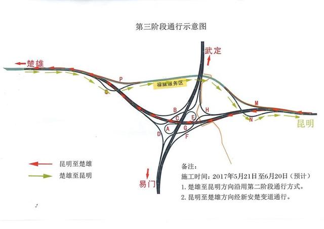 2017年4月5日武易高速公路安丰营枢纽立交施工