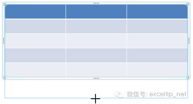 图5-22 使用鼠标调整整个表格的大小