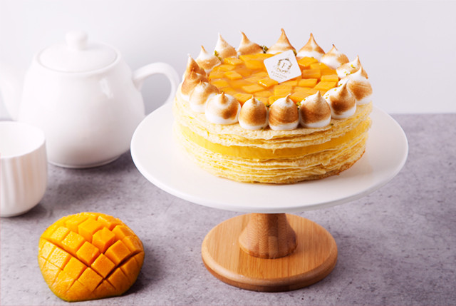 【图文】盛夏甜品极力推荐法式芒果千层蛋糕