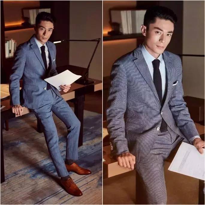 有一种穿西装的模特叫做霍建华