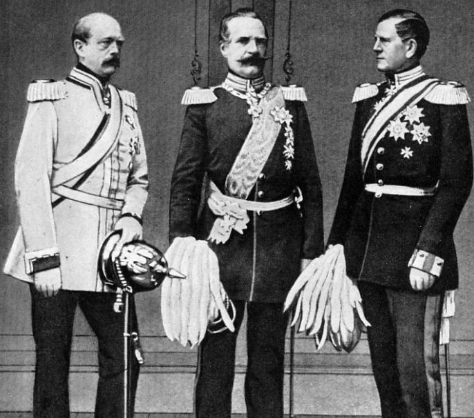 德国統一的三大功臣&mdash;&mdash;俾斯麦,罗恩,毛奇