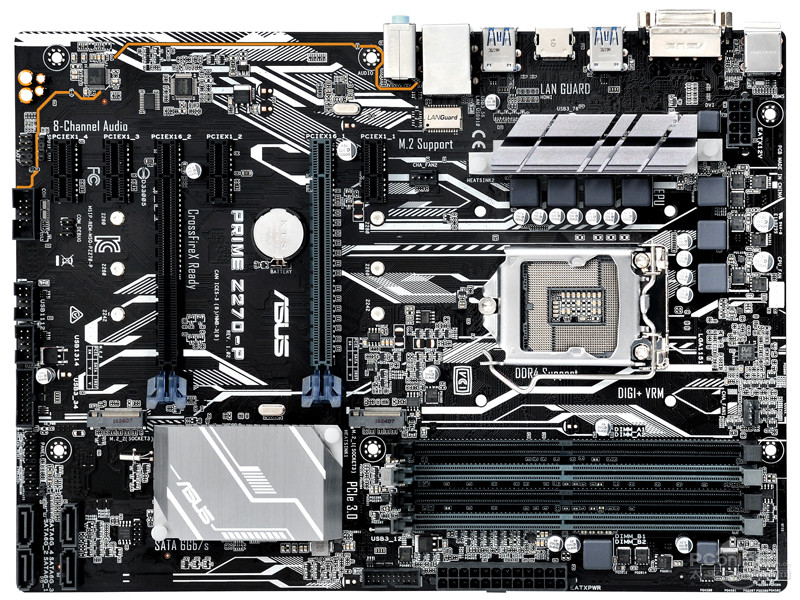 配备双m.2插槽 华硕prime z270-p售889元
