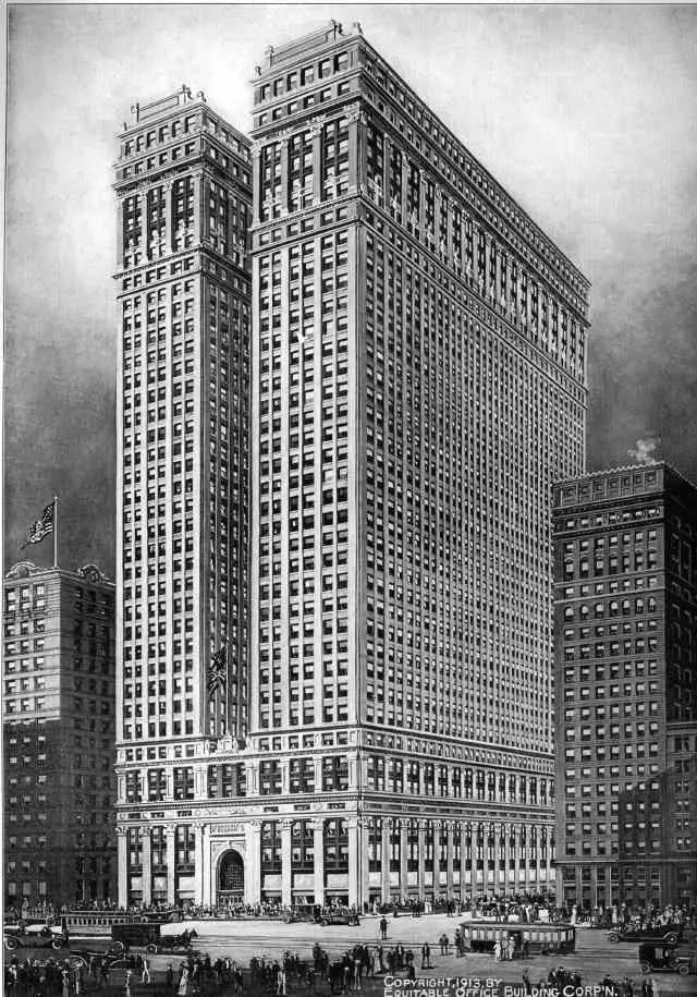 Equitable Building, New York City, Ernest R. Graham, 1915