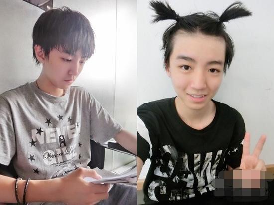 甜馨朝天辫萌帅街拍,细数一线明星朝天辫发型,全都败下阵来?