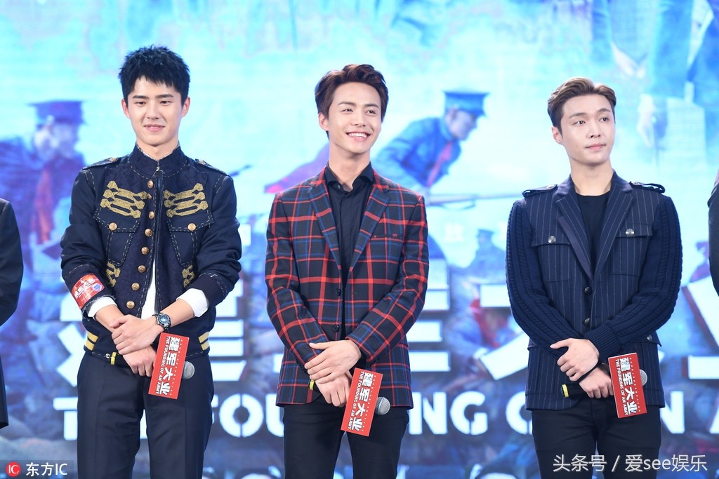 霍建华马天宇刘昊然张艺兴齐聚首映礼 《建军大业》主演你最爱谁?