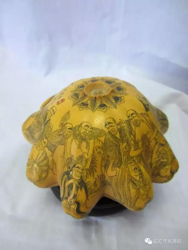 葫芦为纸 刀为笔