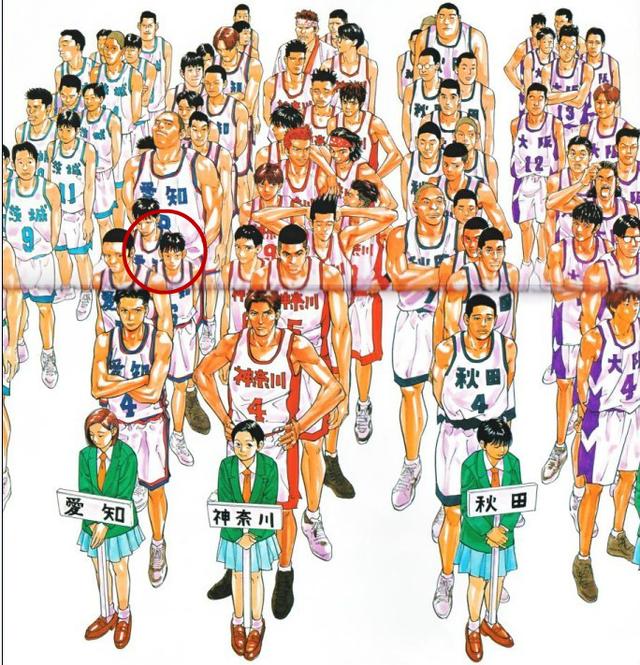 灌篮高手秋体大会的这张图片故事太多顶上半部漫画了