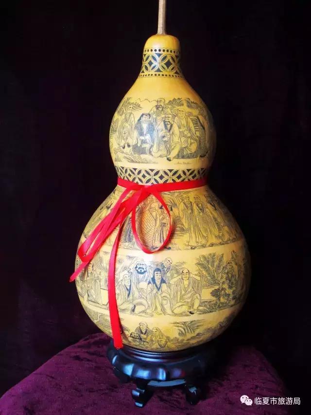 葫芦为纸 刀为笔